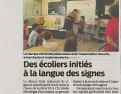 Article de presse Sud Ouest TAP CALONGES Mercredi 20 mai 2015