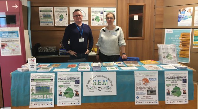 Stand d’information et de prévention au Centre Hospitalier de Périgueux