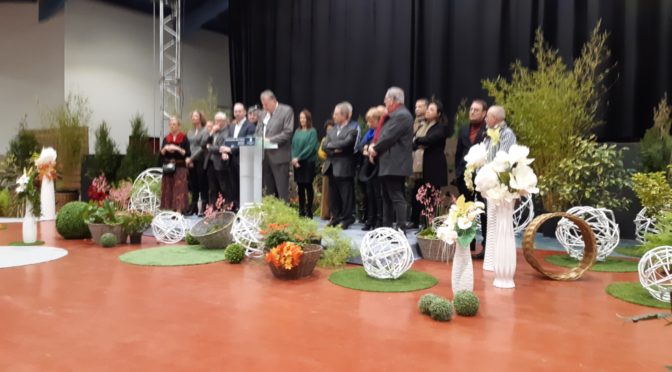 Cérémonie des  vœux  de Monsieur le Maire Daniel GARRIGUE à Bergerac