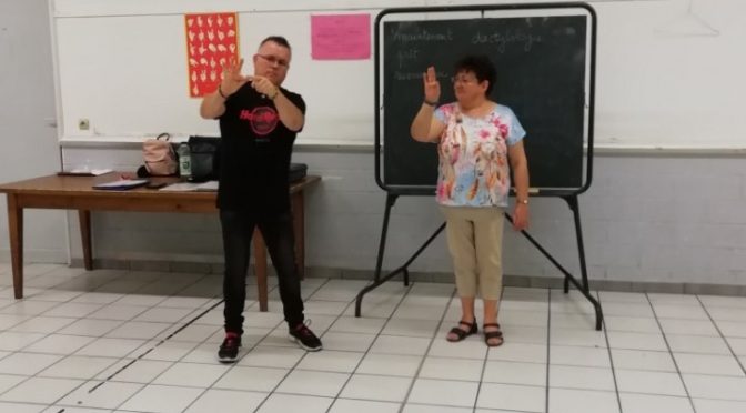 4ème séance base LSF à Périgueux