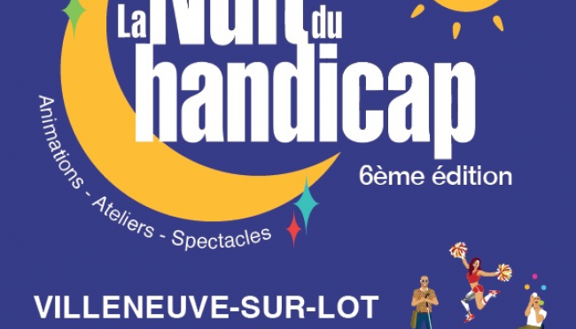 Info – Affiche nuit du Handicap à villeneuve sur Lot