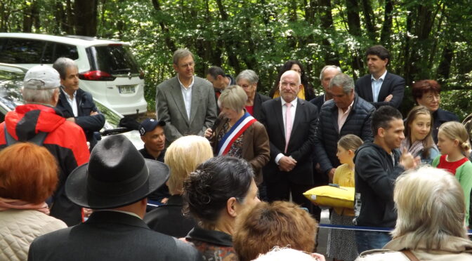 Inauguration du parcours de santé à St-Félix de Villadeix