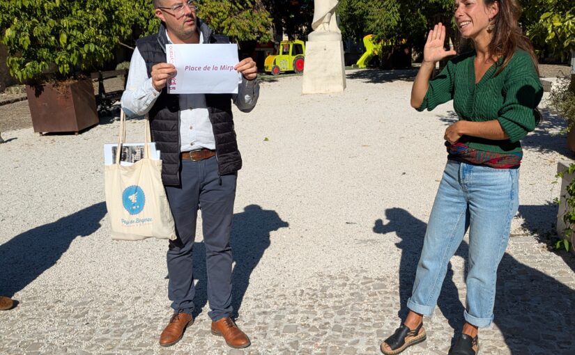 Visite guidée en LSF du vieux Bergerac