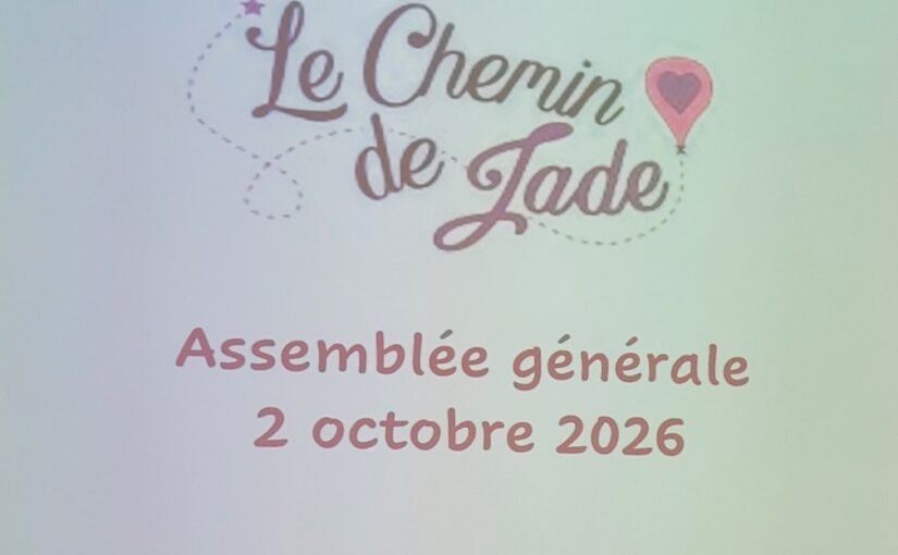 Bergerac 2 octobre 2026 Le chemin de Jade